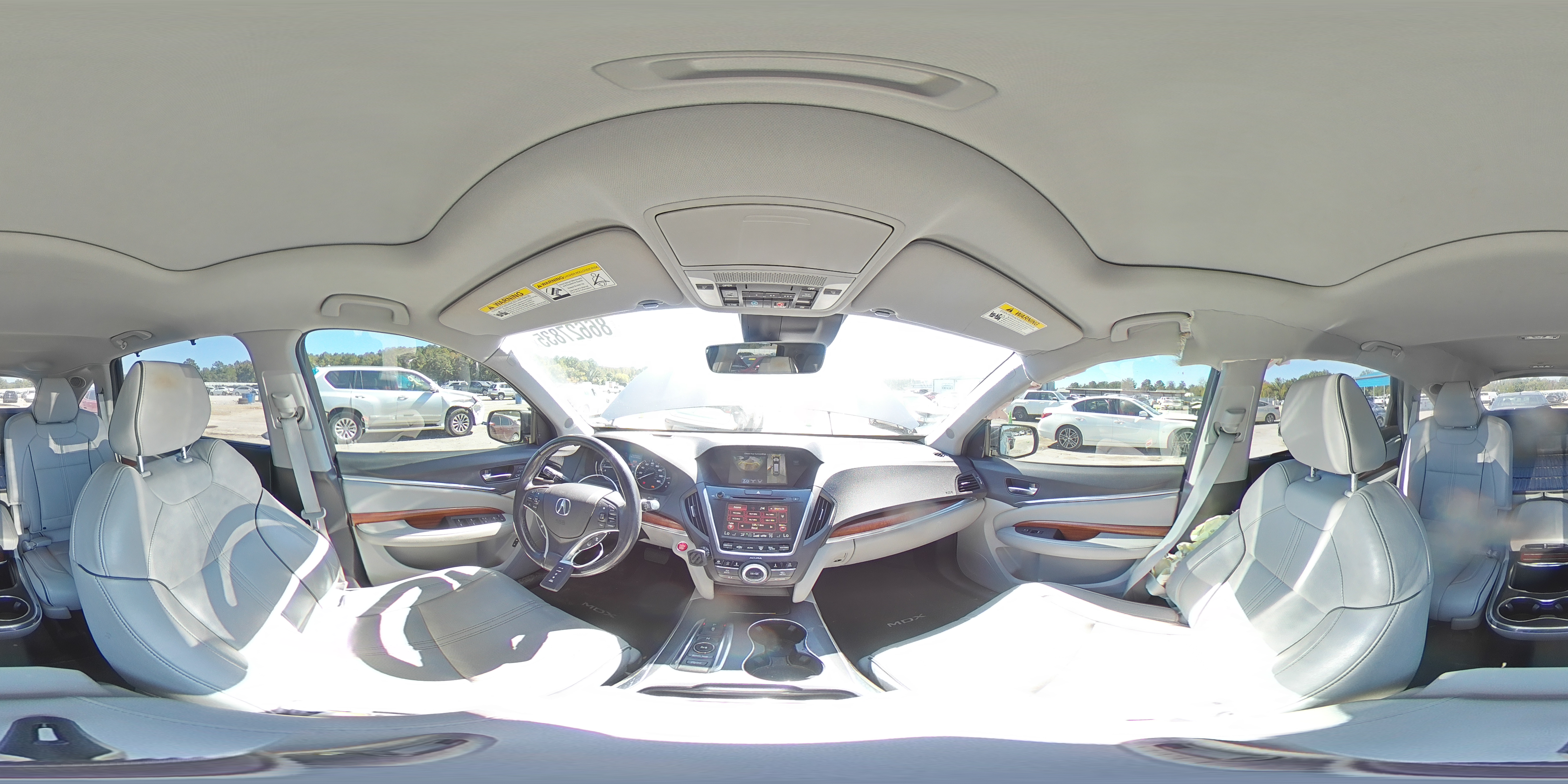 2017 Acura Mdx Advance VIN: 5FRYD4H88HB022347 Lot: 86627835