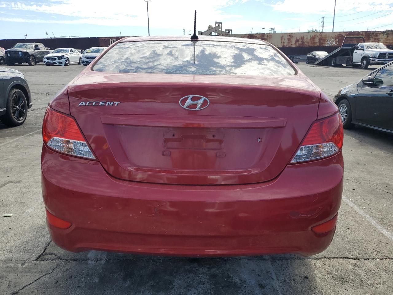 2013 Hyundai Accent Gls VIN: KMHCU4AE0DU476701 Lot: 82172375