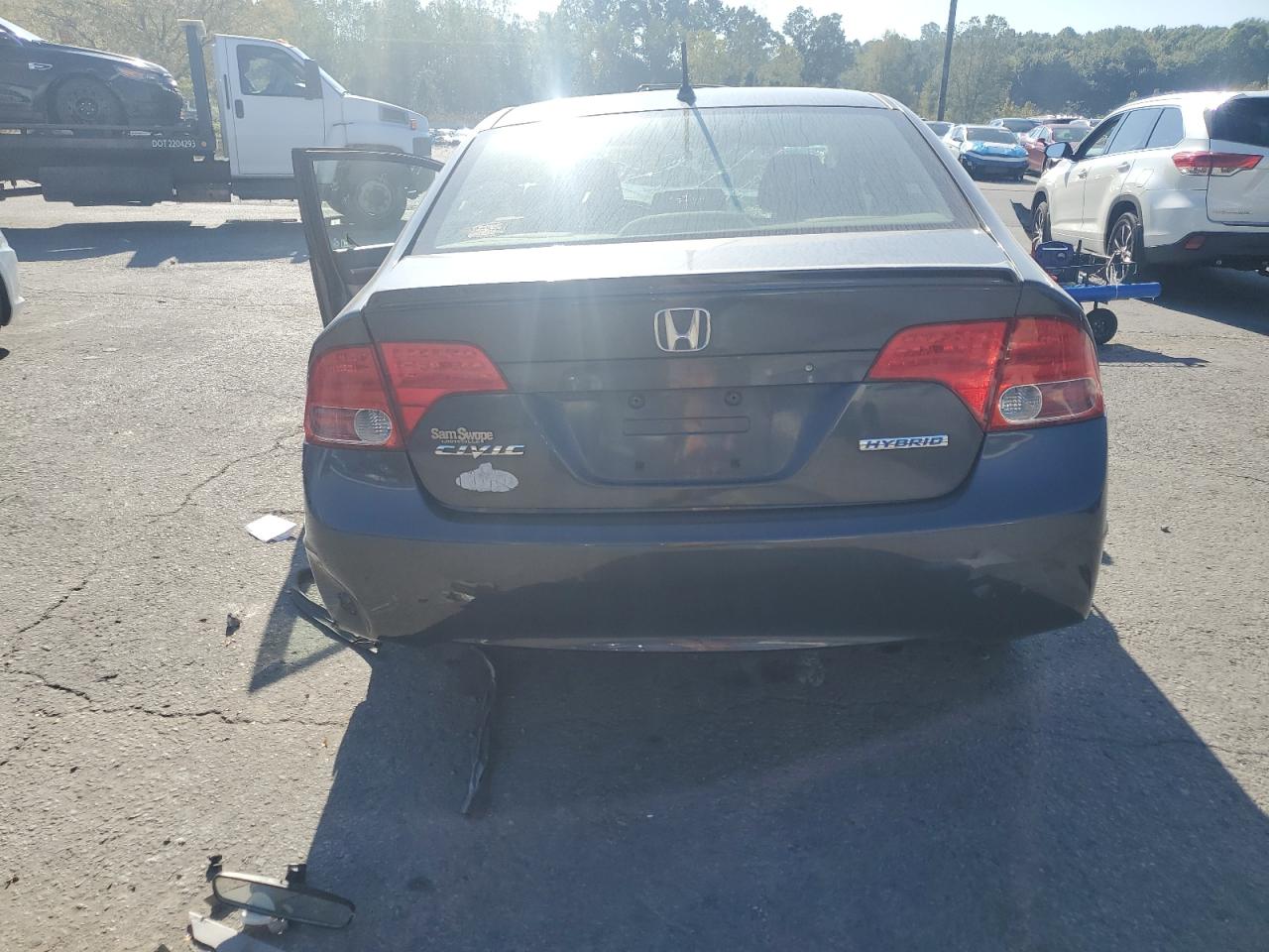 2007 Honda Civic Hybrid VIN: JHMFA36277S028957 Lot: 80839685