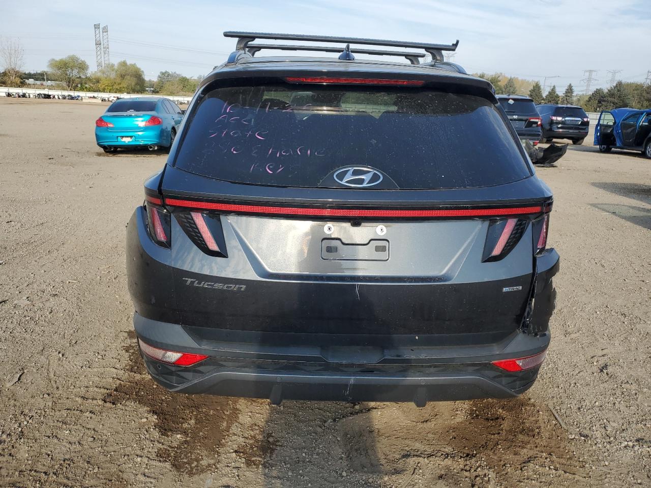 2022 Hyundai Tucson Limited VIN: 5NMJECAEXNH126083 Lot: 86876765