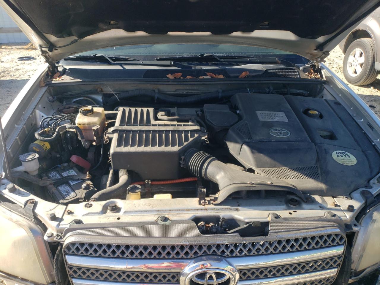 2006 Toyota Highlander Hybrid VIN: JTEEW21A360025549 Lot: 86634065