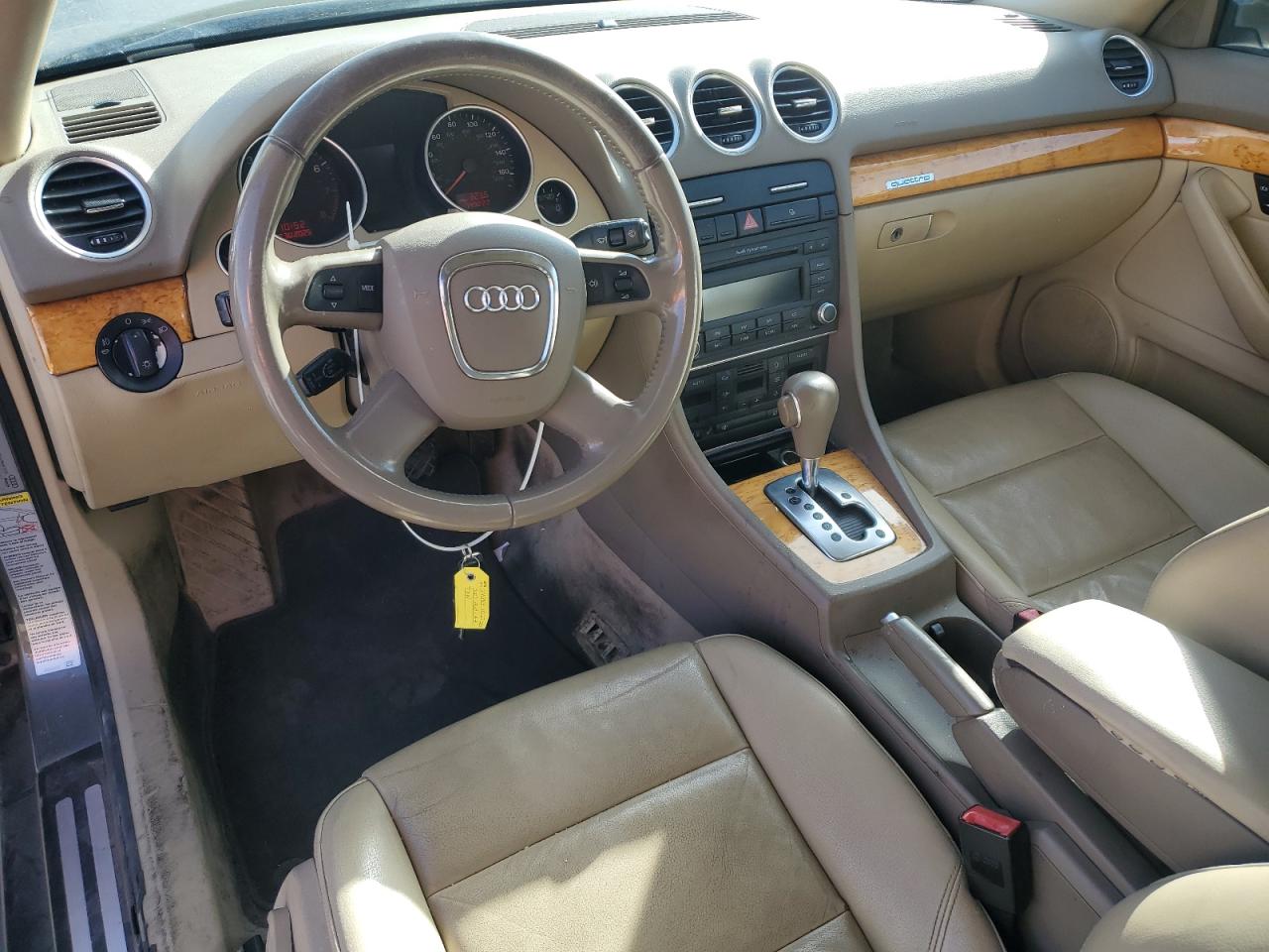 2007 Audi A4 2.0T Cabriolet Quattro VIN: WAUDF48H87K037486 Lot: 90680605