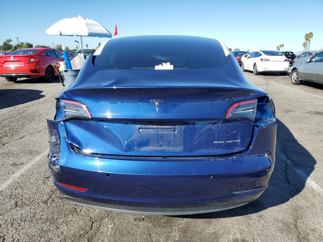 2022 Tesla Model 3 VIN: 5YJ3E1EB0NF133803 Lot: 81401345