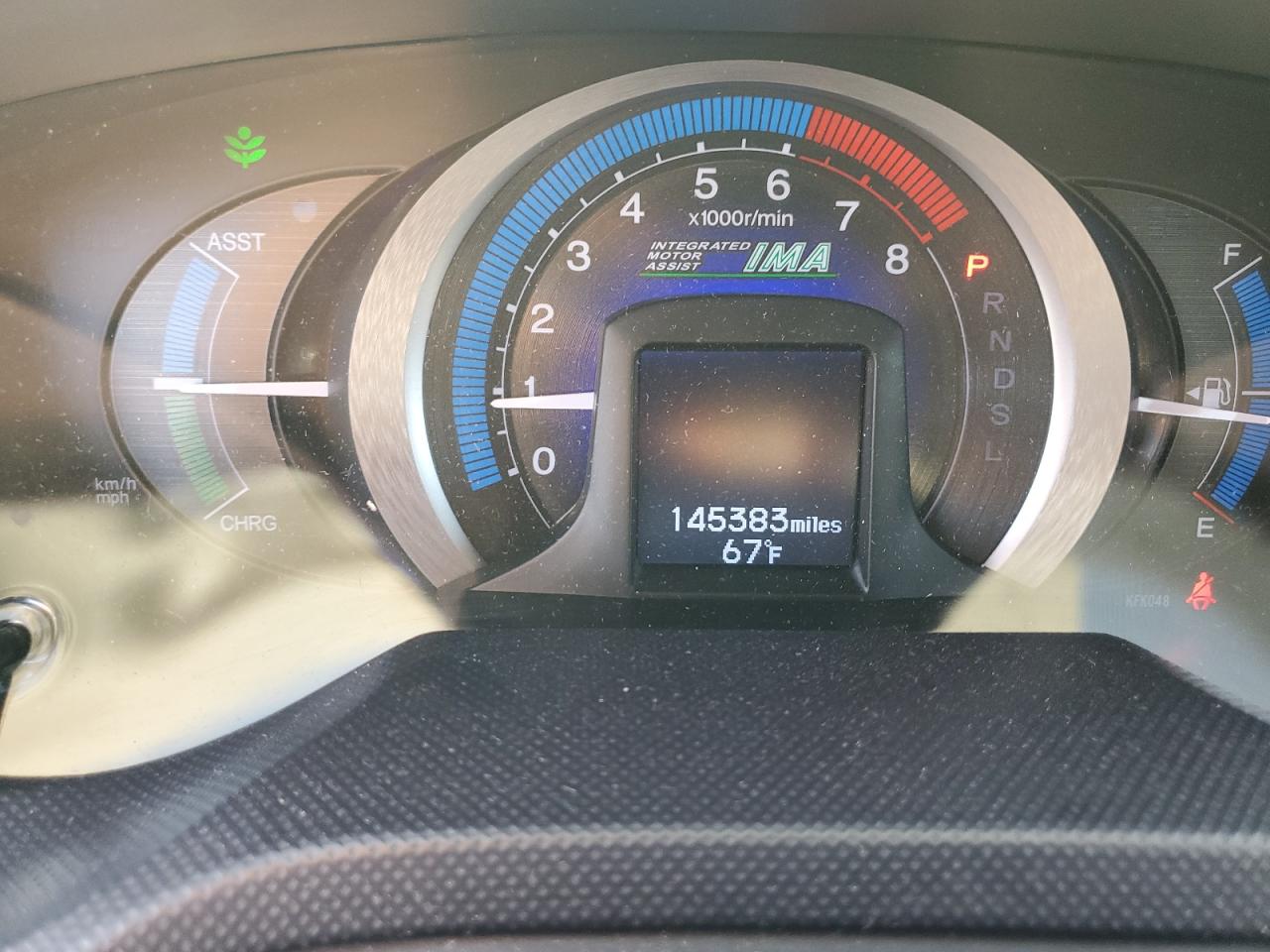 2010 Honda Insight Lx VIN: JHMZE2H5XAS009863 Lot: 81956555