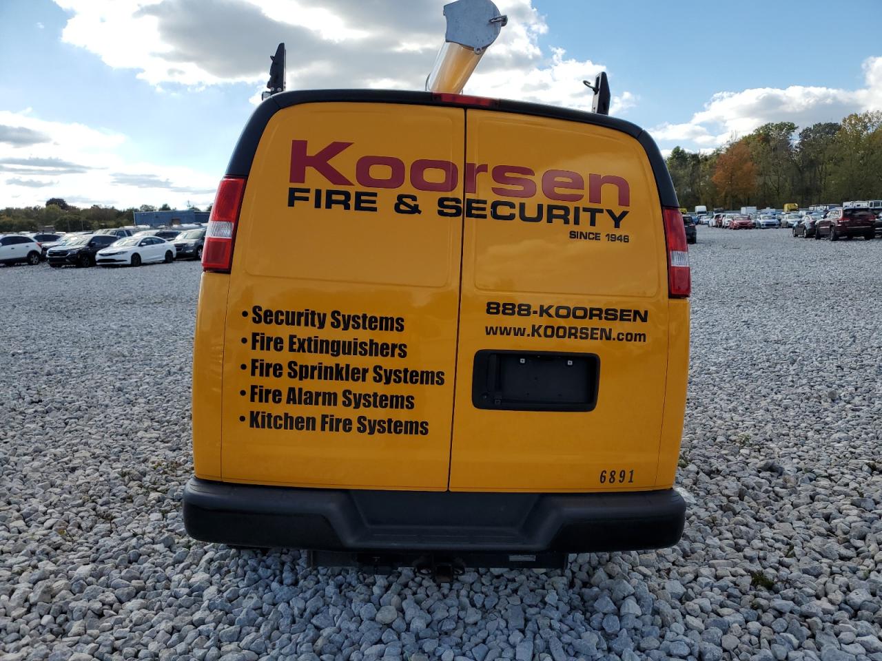 2023 Chevrolet Express G2500 VIN: 1GCWGAFP8P1116891 Lot: 83956245