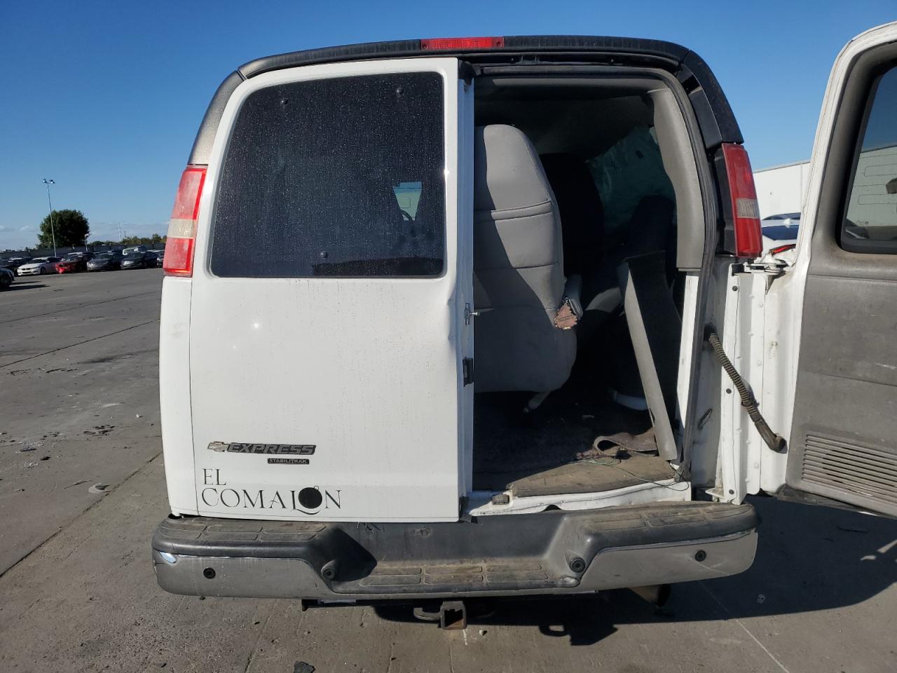 2016 Chevrolet Express G2500 Lt VIN: 1GBWGFFG8G1232254 Lot: 85385505