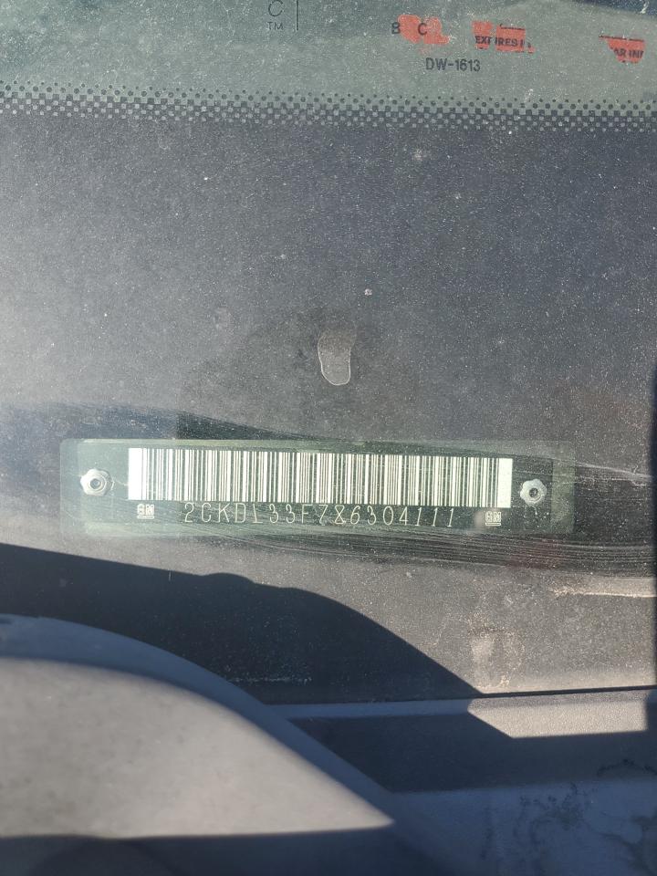 2008 Pontiac Torrent VIN: 2CKDL33F786304111 Lot: 84816235