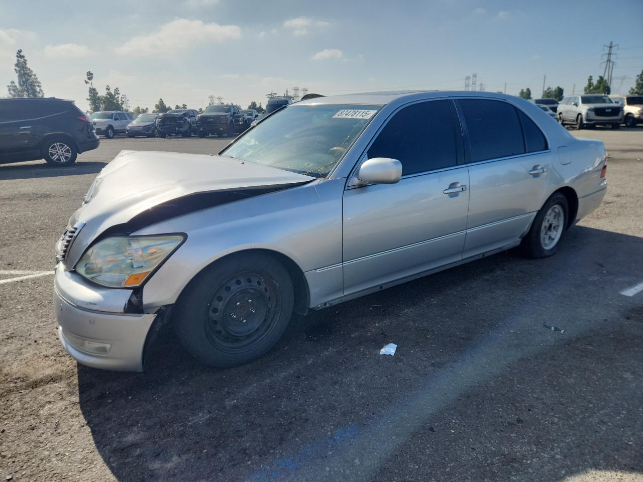LEXUS LS430 2005. Lot# 87478115. VIN JTHBN36FX50179368. Photo 1