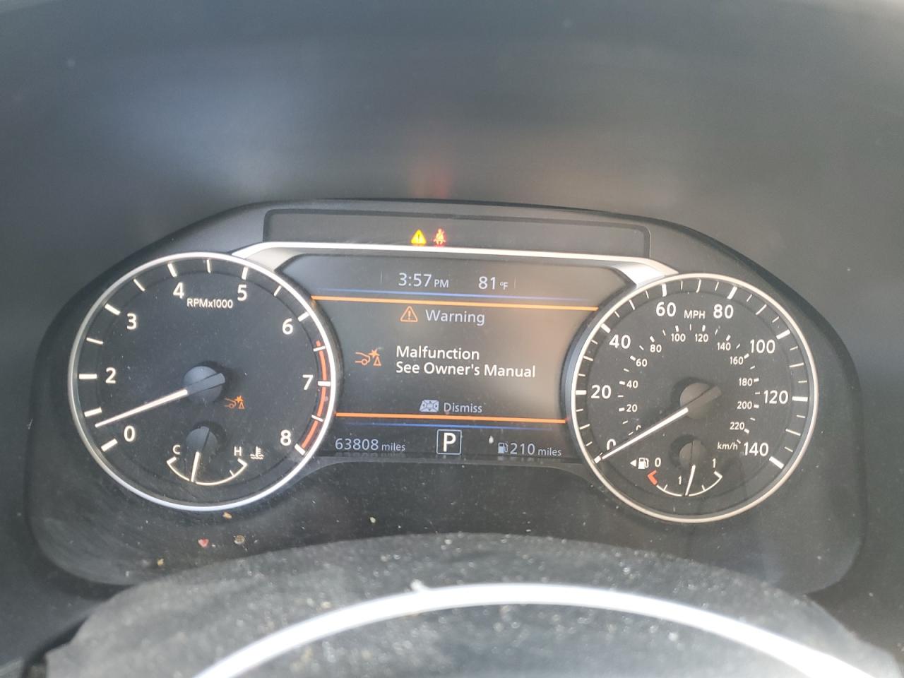 2023 Nissan Altima Sv VIN: 1N4BL4DV4PN372747 Lot: 85923255