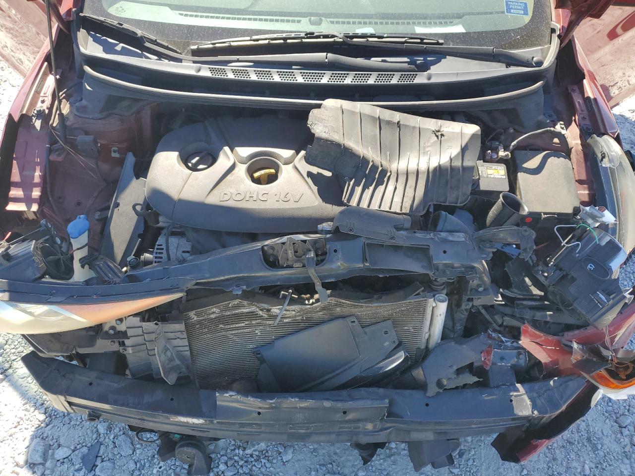 2013 Hyundai Elantra Gls VIN: 5NPDH4AE5DH362040 Lot: 85203375