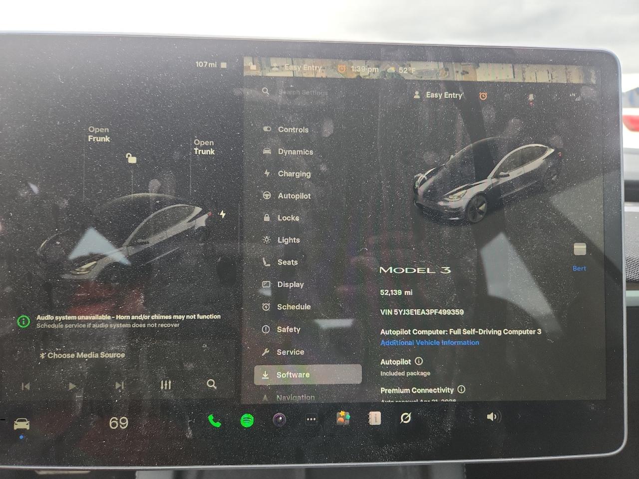 2023 Tesla Model 3 VIN: 5YJ3E1EA3PF499359 Lot: 86068015