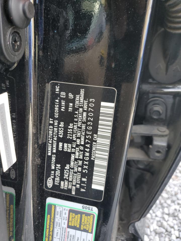 2014 Kia Optima Lx VIN: 5XXGM4A75EG320703 Lot: 84864645