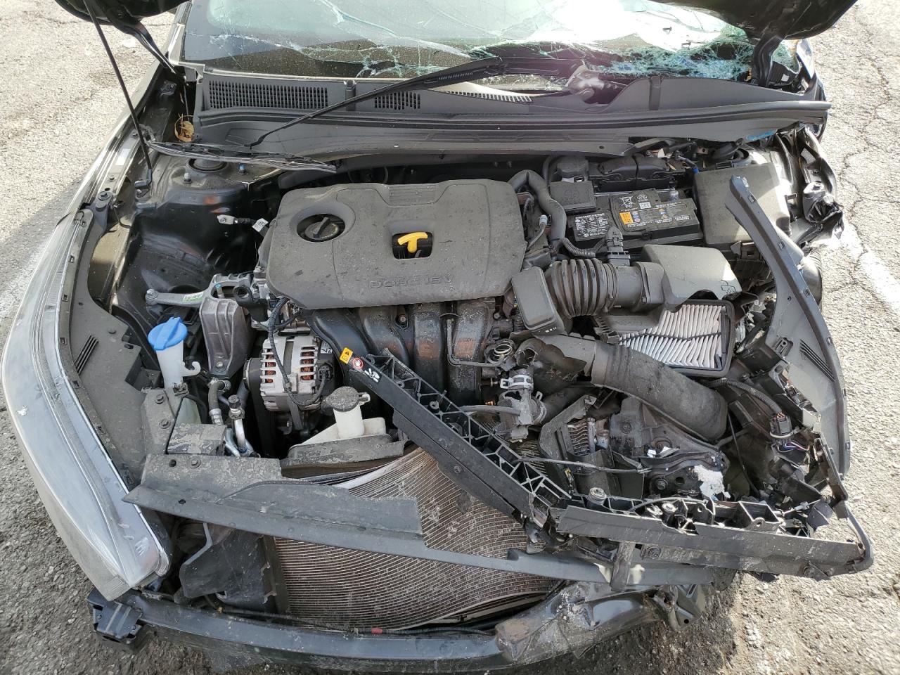 2023 Kia Forte Lx VIN: 3KPF24AD4PE585468 Lot: 71958855