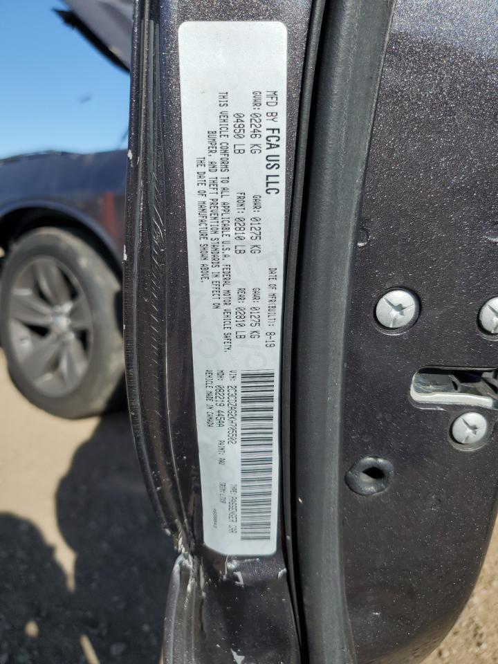 2019 Dodge Challenger Sxt VIN: 2C3CDZAG2KH705502 Lot: 82362455