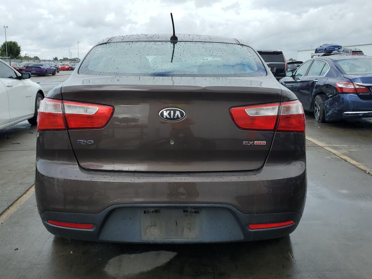 2013 Kia Rio Ex VIN: KNADN4A31D6206995 Lot: 81958265