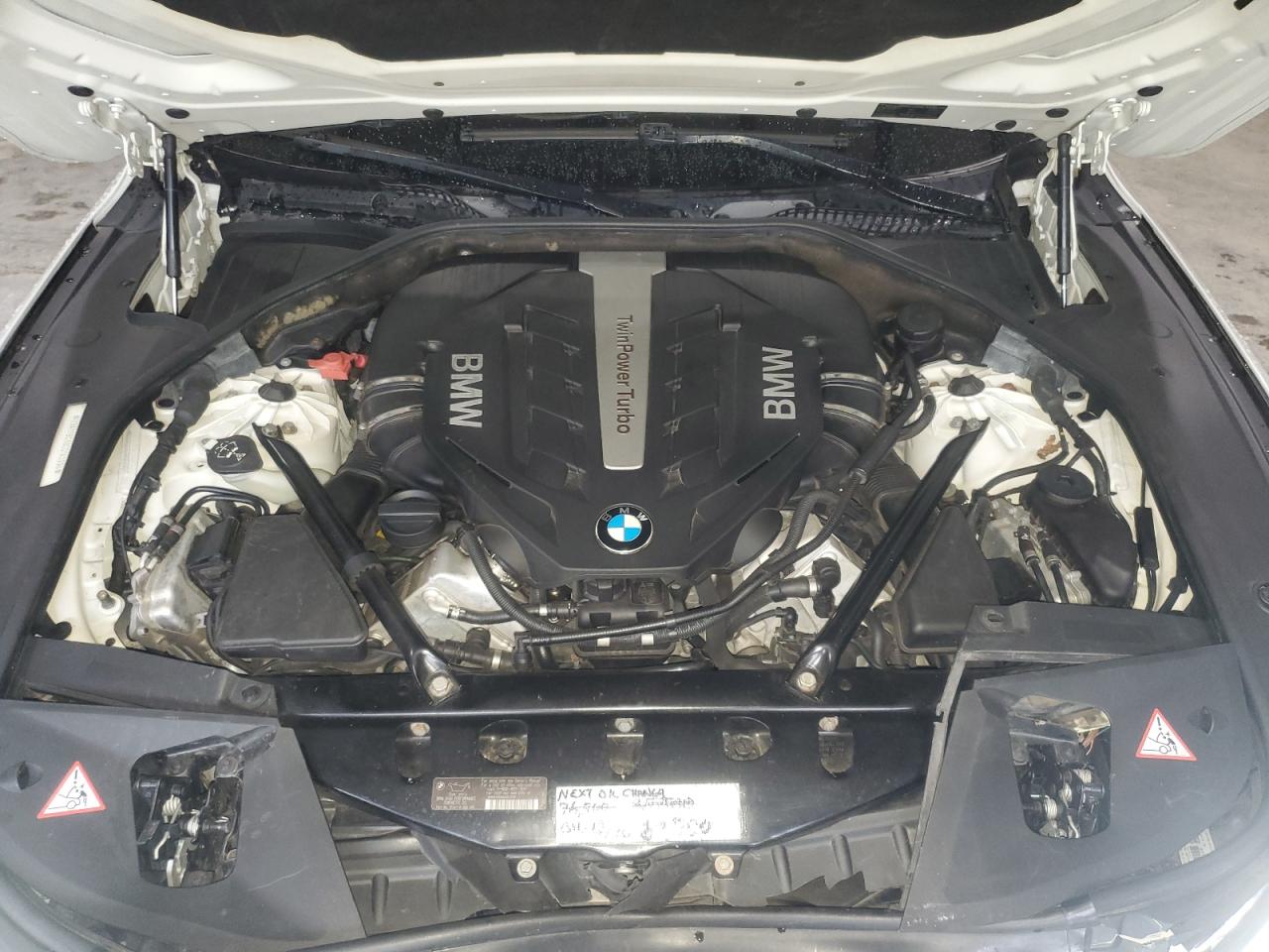 2013 BMW 750 Lxi VIN: WBAYF8C58DD140994 Lot: 84940475