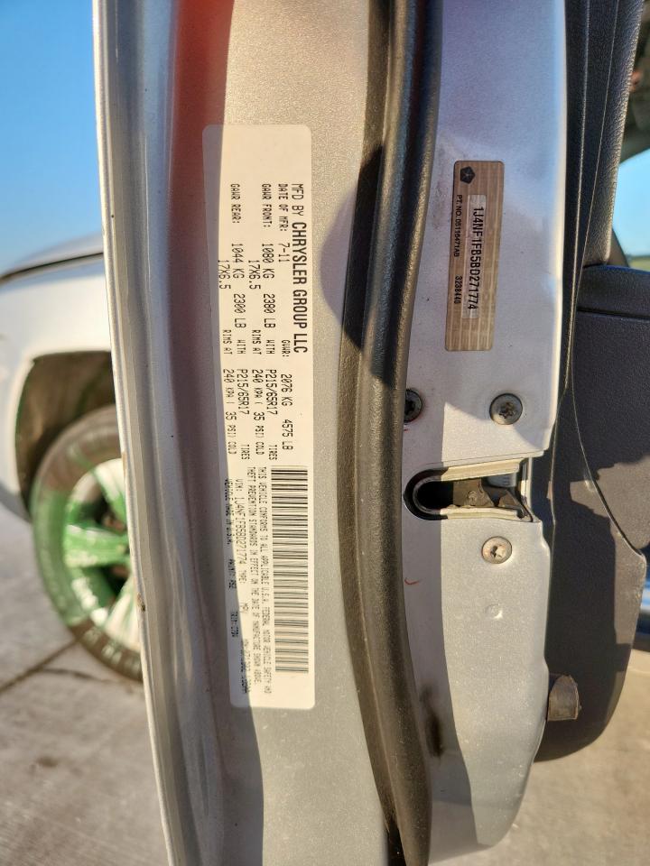 2011 Jeep Compass Sport VIN: 1J4NF1FB5BD271774 Lot: 86056655