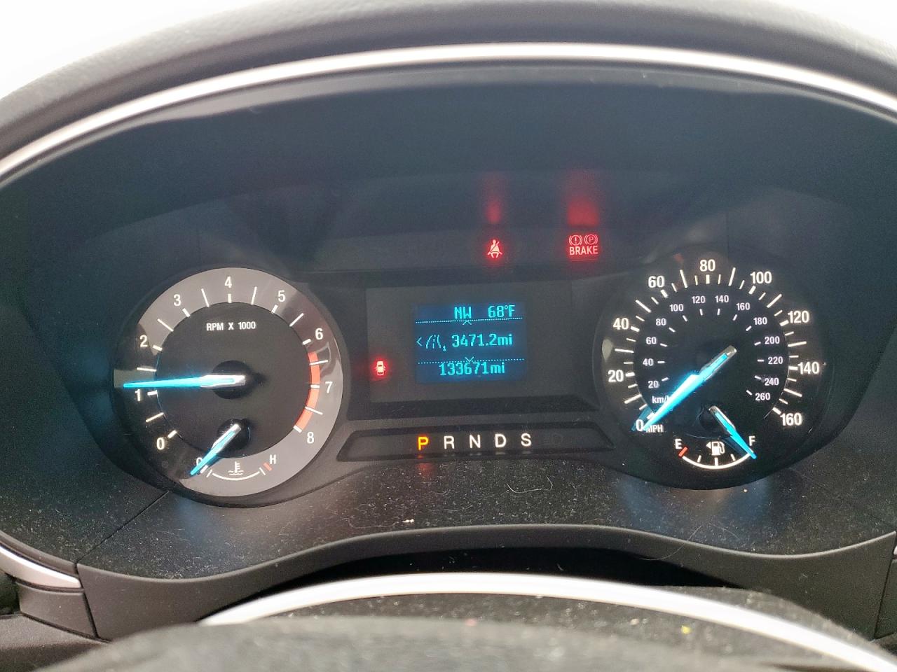 2013 Ford Fusion S VIN: 3FA6P0G73DR107676 Lot: 90138035