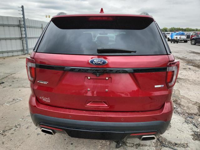  FORD EXPLORER 2017 Красный