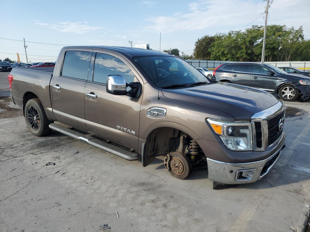 2017 Nissan Titan Sv VIN: 1N6AA1E59HN505770 Lot: 86260255