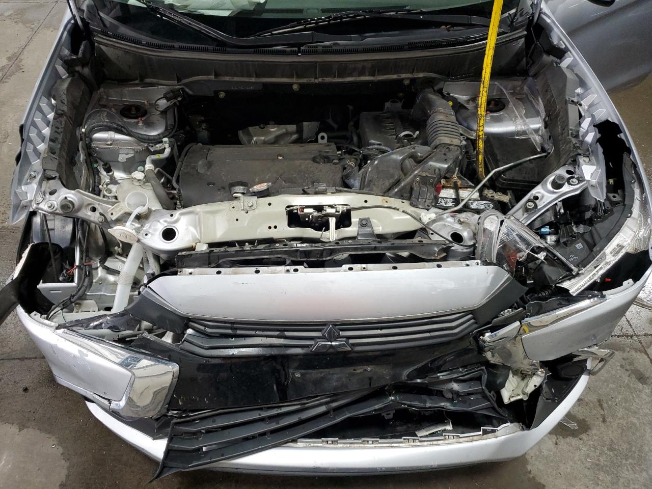 2017 Mitsubishi Outlander Sport Es VIN: JA4AP3AU6HZ042659 Lot: 85552615