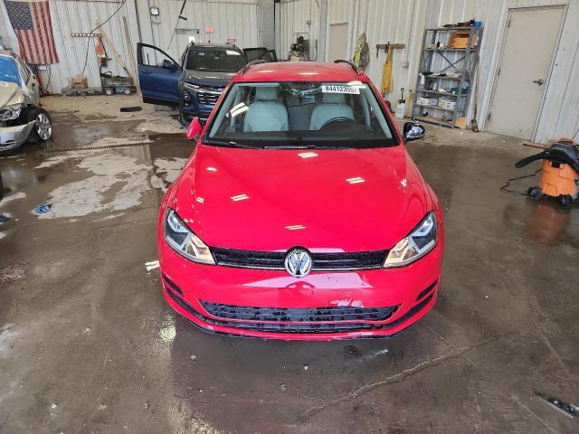  VOLKSWAGEN GOLF 2016 Красный