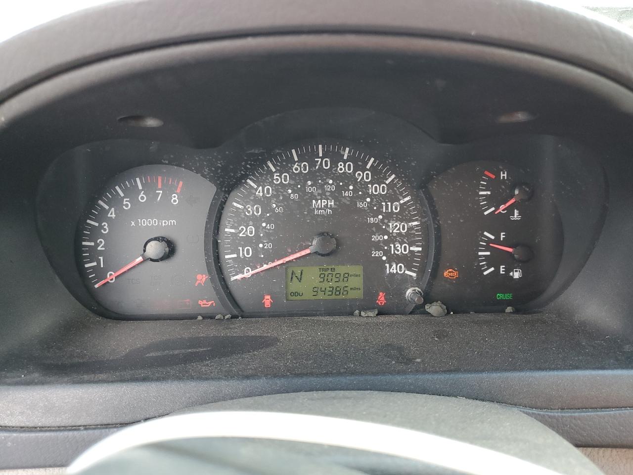 2005 Kia Spectra Lx VIN: KNAFE121655201786 Lot: 84804145