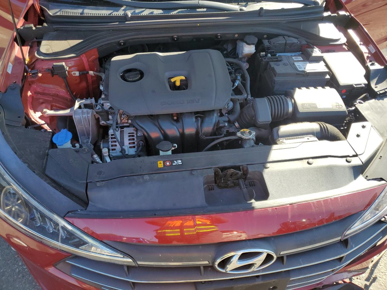 2019 Hyundai Elantra Sel VIN: KMHD84LF8KU745958 Lot: 86825515