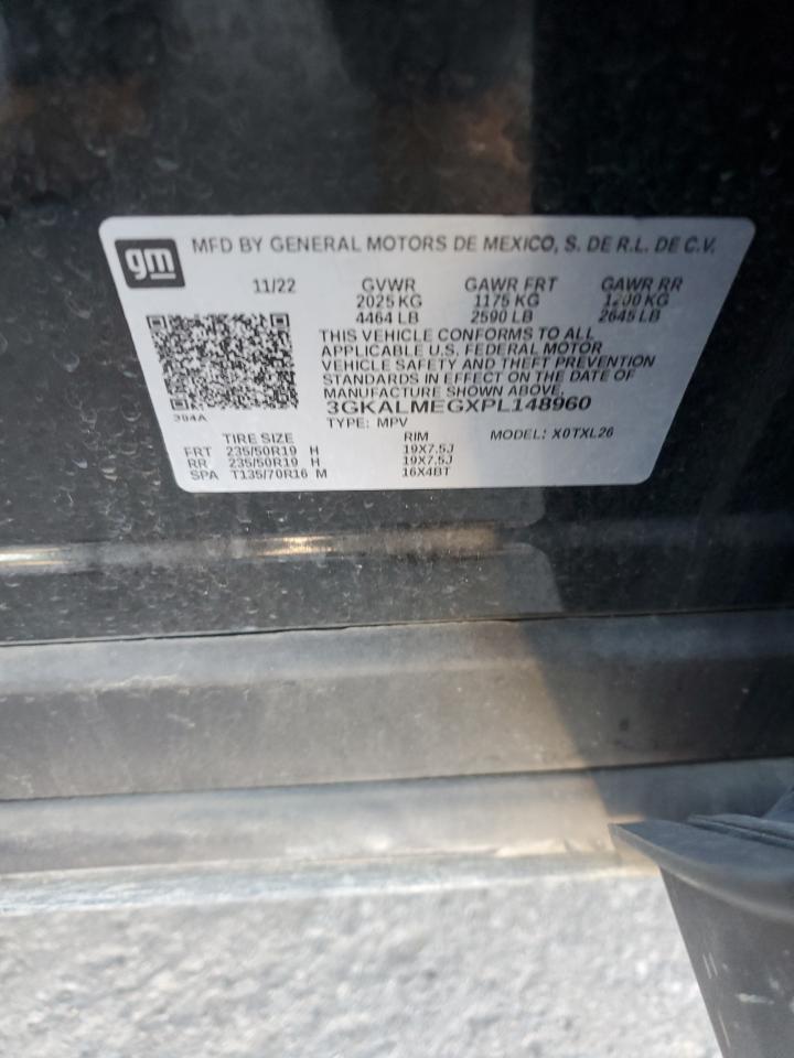 2023 GMC Terrain Sle VIN: 3GKALMEGXPL148960 Lot: 85739735