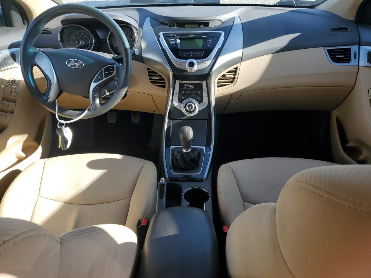 2012 Hyundai Elantra Gls VIN: 5NPDH4AE0CH077342 Lot: 86148605