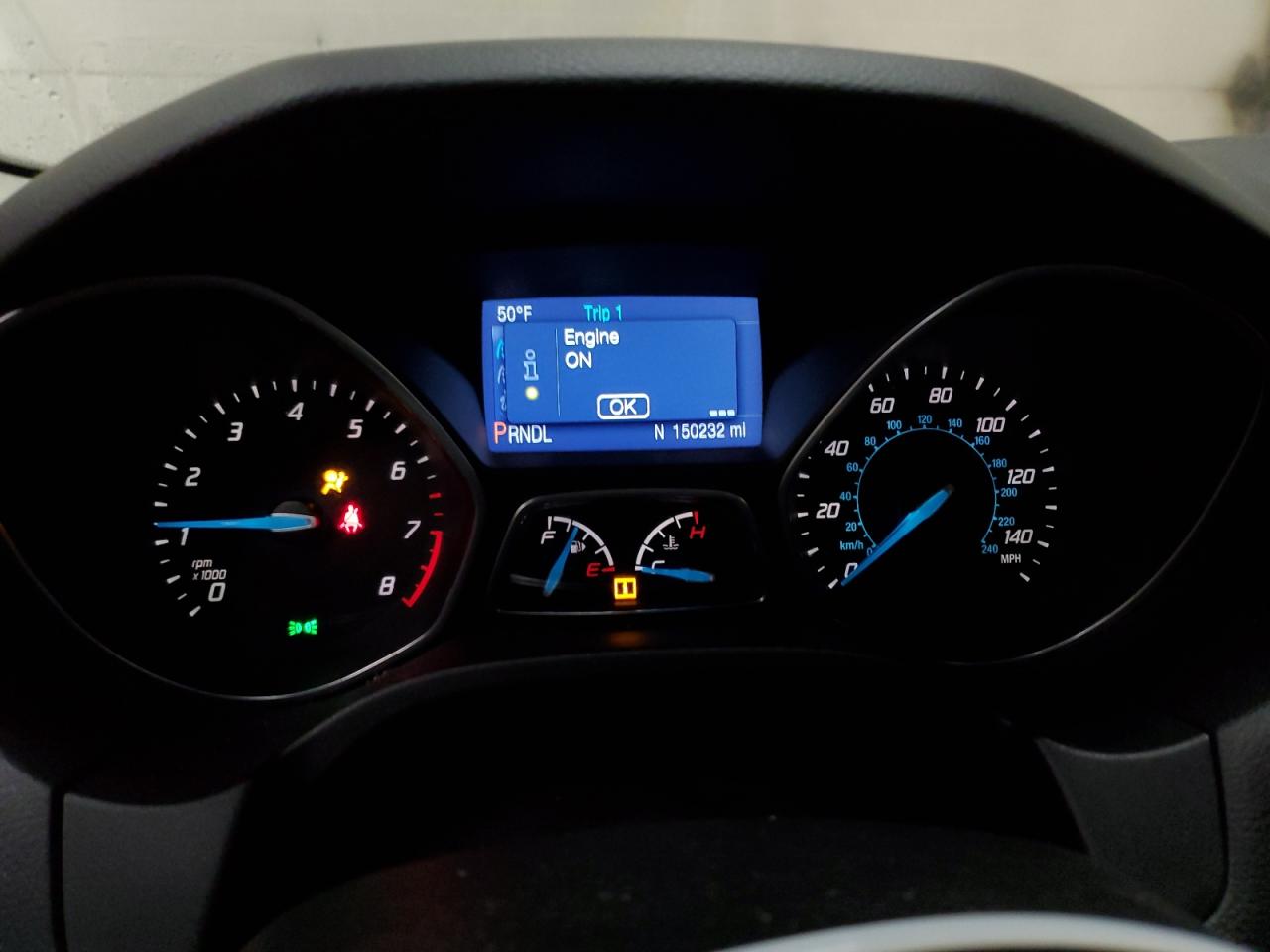 2014 Ford Focus Se VIN: 1FADP3F20EL129343 Lot: 85750105