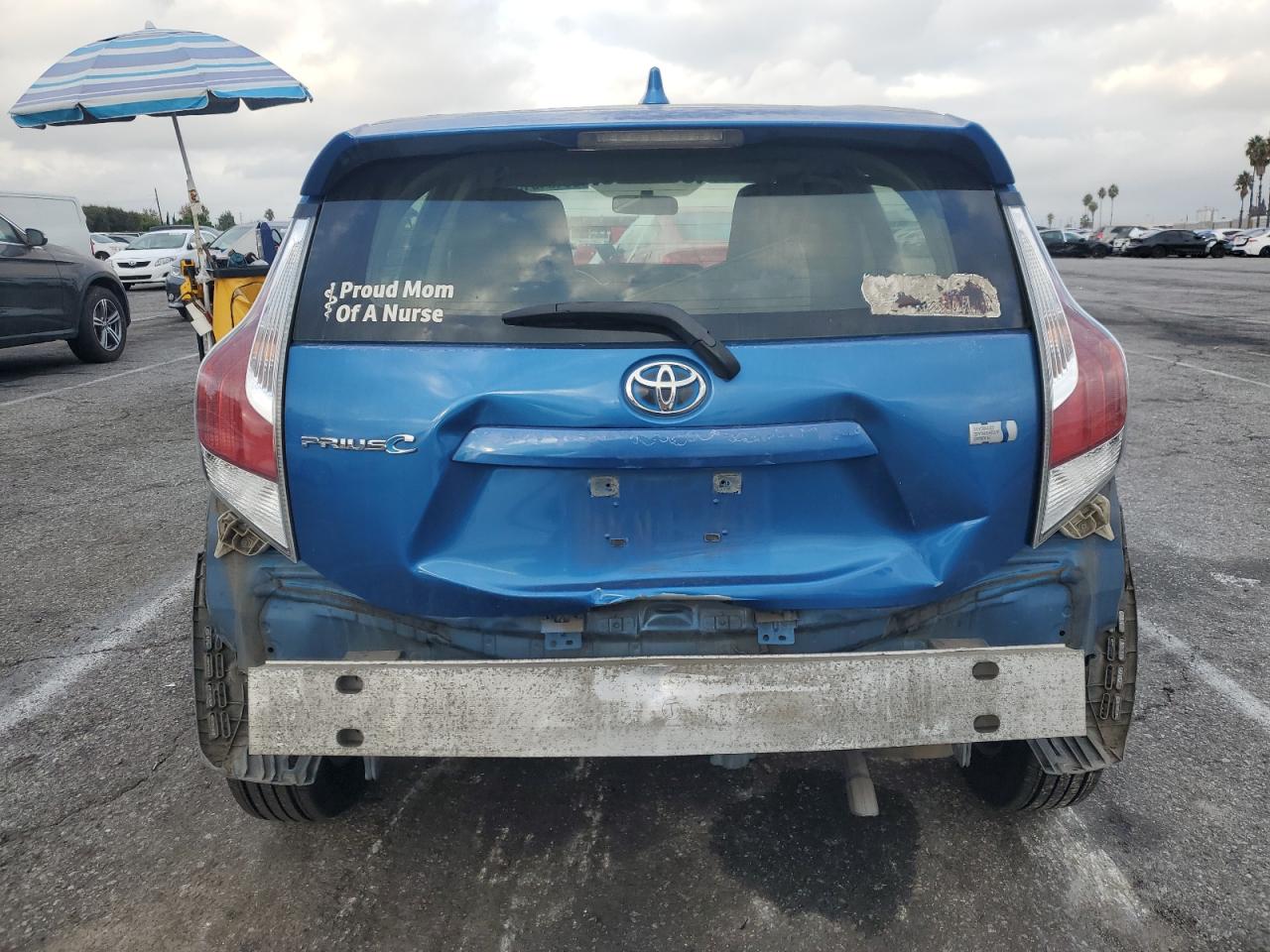 2015 Toyota Prius C VIN: JTDKDTB35F1586820 Lot: 86484815
