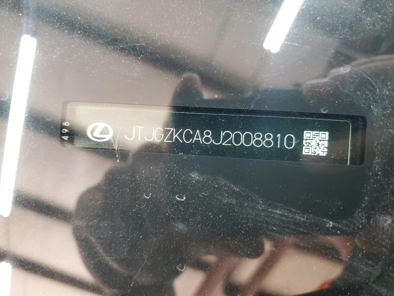 2018 Lexus Rx 350 L VIN: JTJGZKCA8J2008810 Lot: 82281835