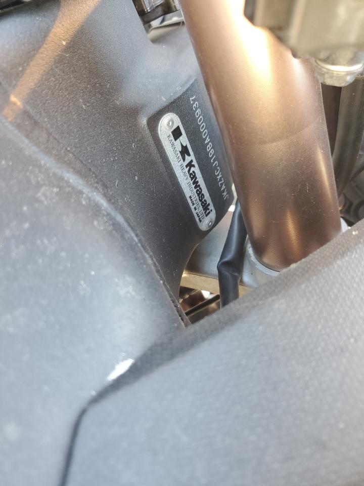 2011 Kawasaki Zx1000 J VIN: JKAZXCJ19BA000937 Lot: 85388345