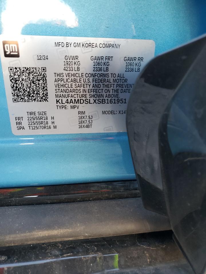 2025 Buick Encore Gx Sport Touring VIN: KL4AMDSLXSB161951 Lot: 87473665