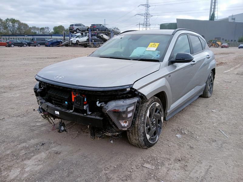 2025 HYUNDAI KONA 160KW N LINE 65KWH 5DR AUTO for sale at Copart BRISTOL