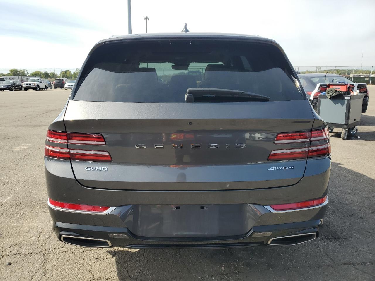 2022 Genesis Gv80 Base VIN: KMUHCESC2NU077948 Lot: 82310395