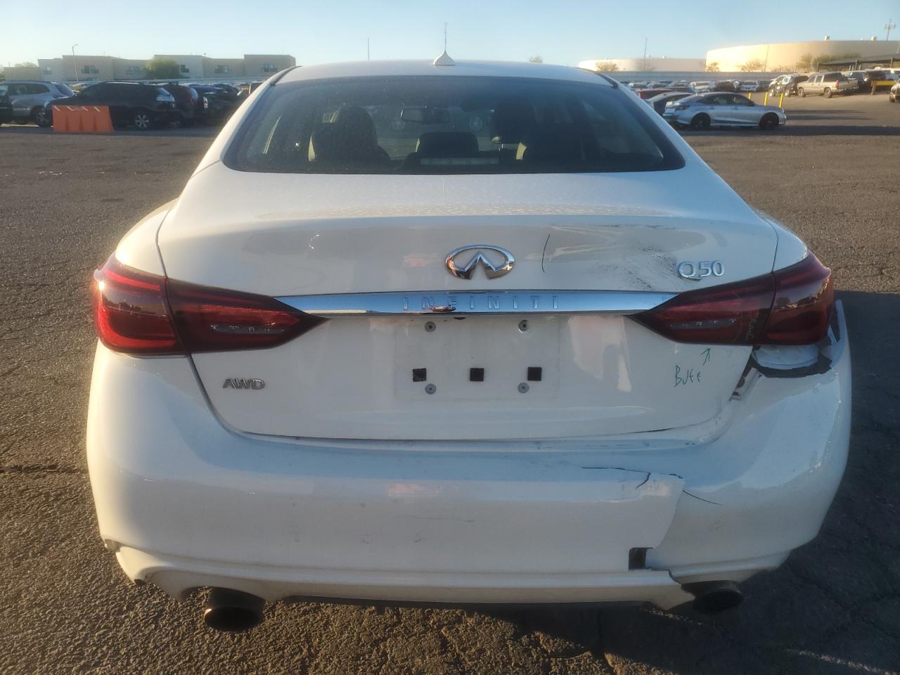 2021 Infiniti Q50 Pure VIN: JN1EV7AR0MM753512 Lot: 90692615