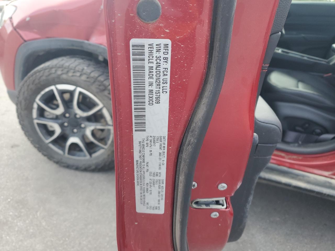 2024 Jeep Compass Trailhawk VIN: 3C4NJDDN2RT157609 Lot: 82347615