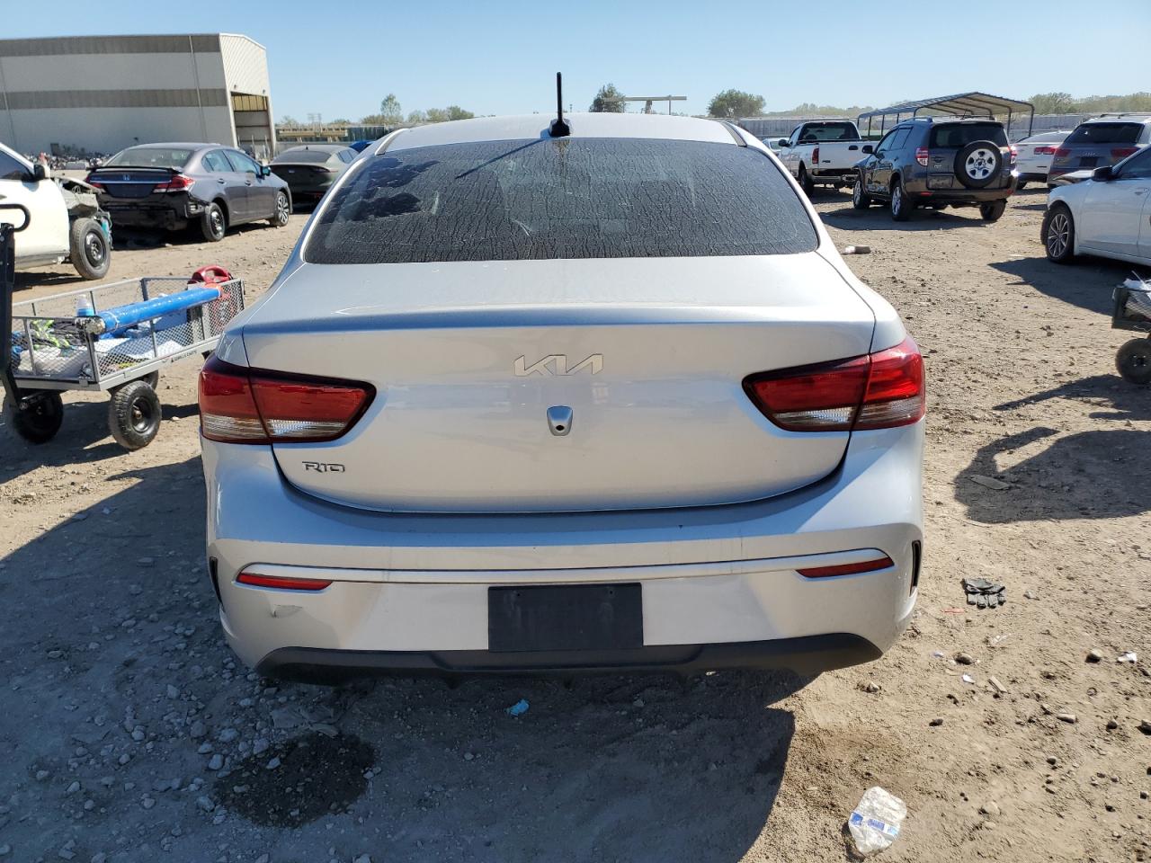 2022 Kia Rio Lx VIN: 3KPA24AD7NE479099 Lot: 82296455