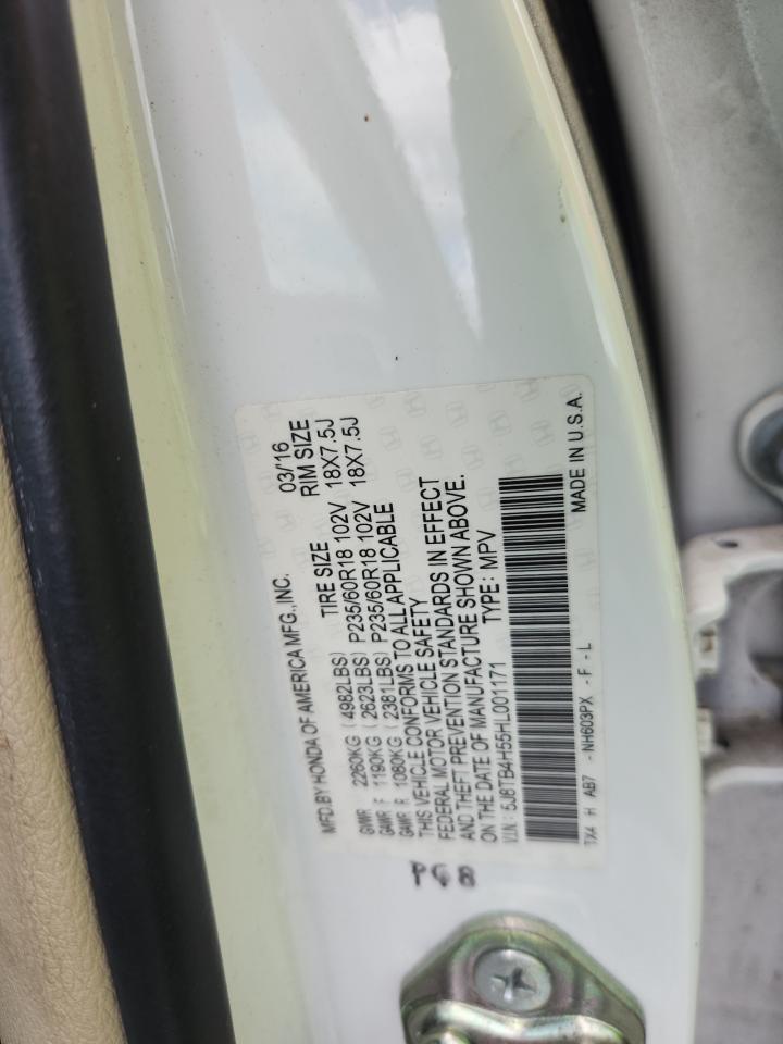 2017 Acura Rdx Technology VIN: 5J8TB4H55HL001171 Lot: 85169665