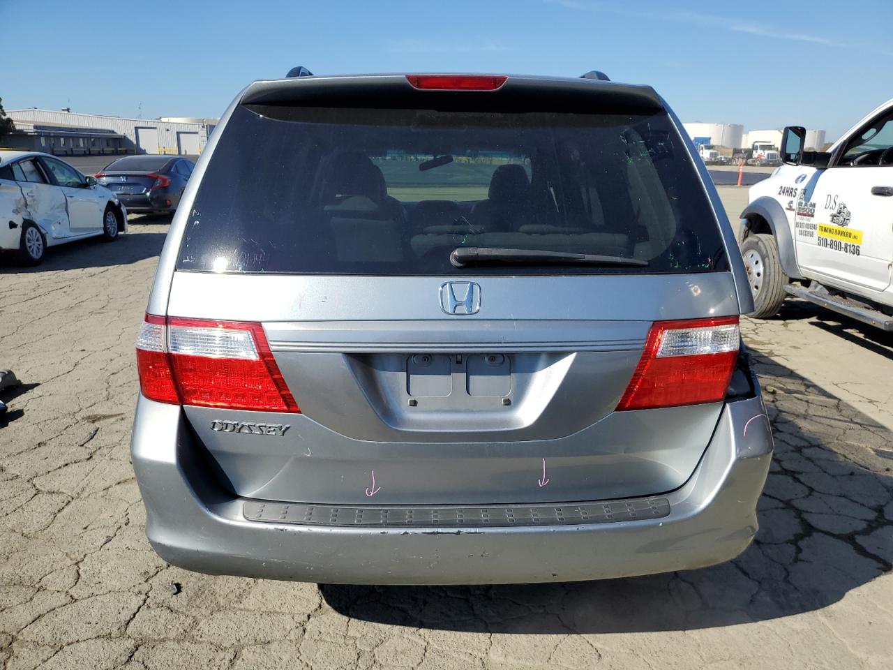 2007 Honda Odyssey Exl VIN: 5FNRL38767B121645 Lot: 87224365