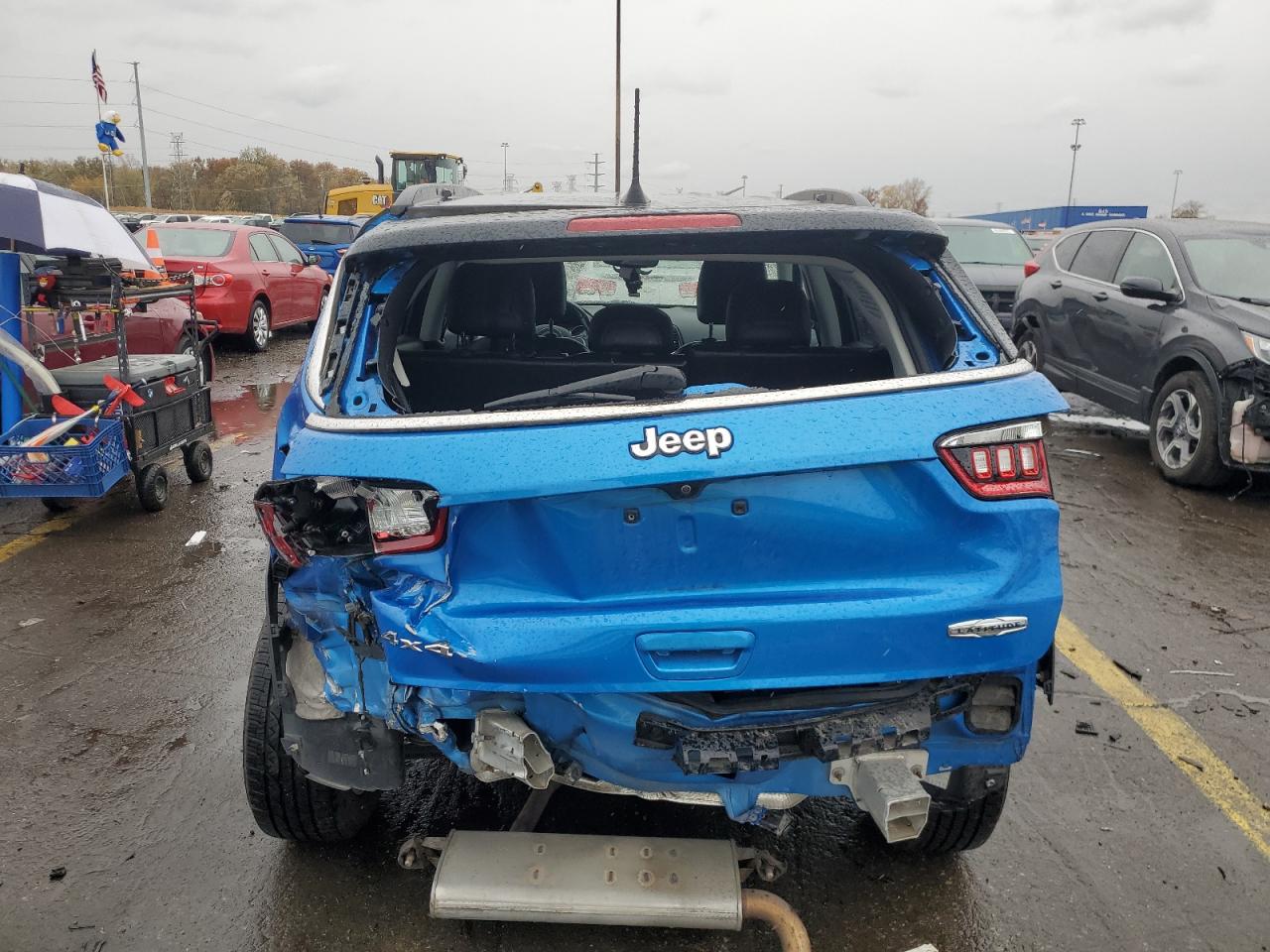 2020 Jeep Compass Latitude VIN: 3C4NJDBB4LT227921 Lot: 90279165