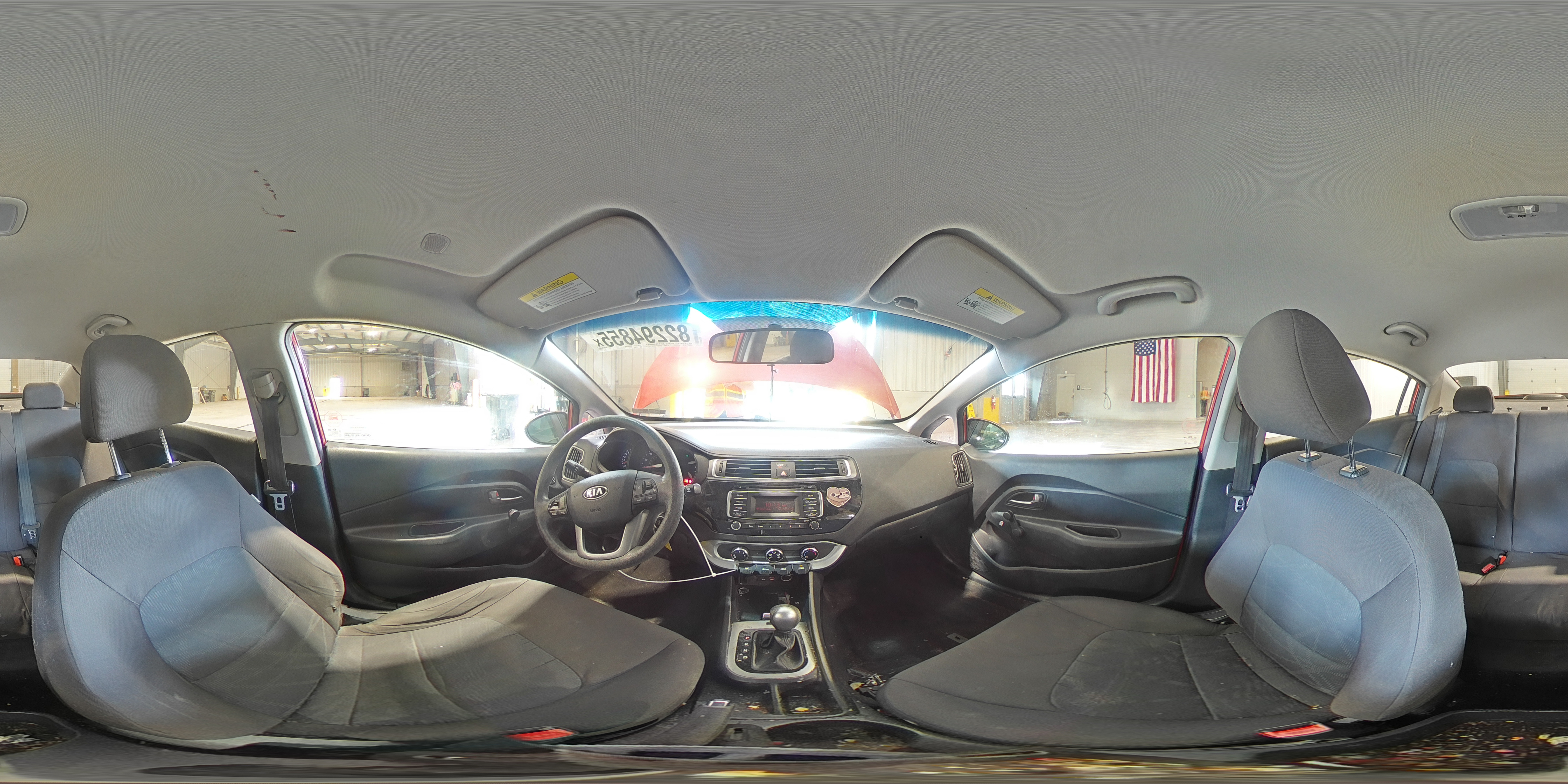 2017 Kia Rio Lx VIN: KNADM4A38H6121337 Lot: 82294855