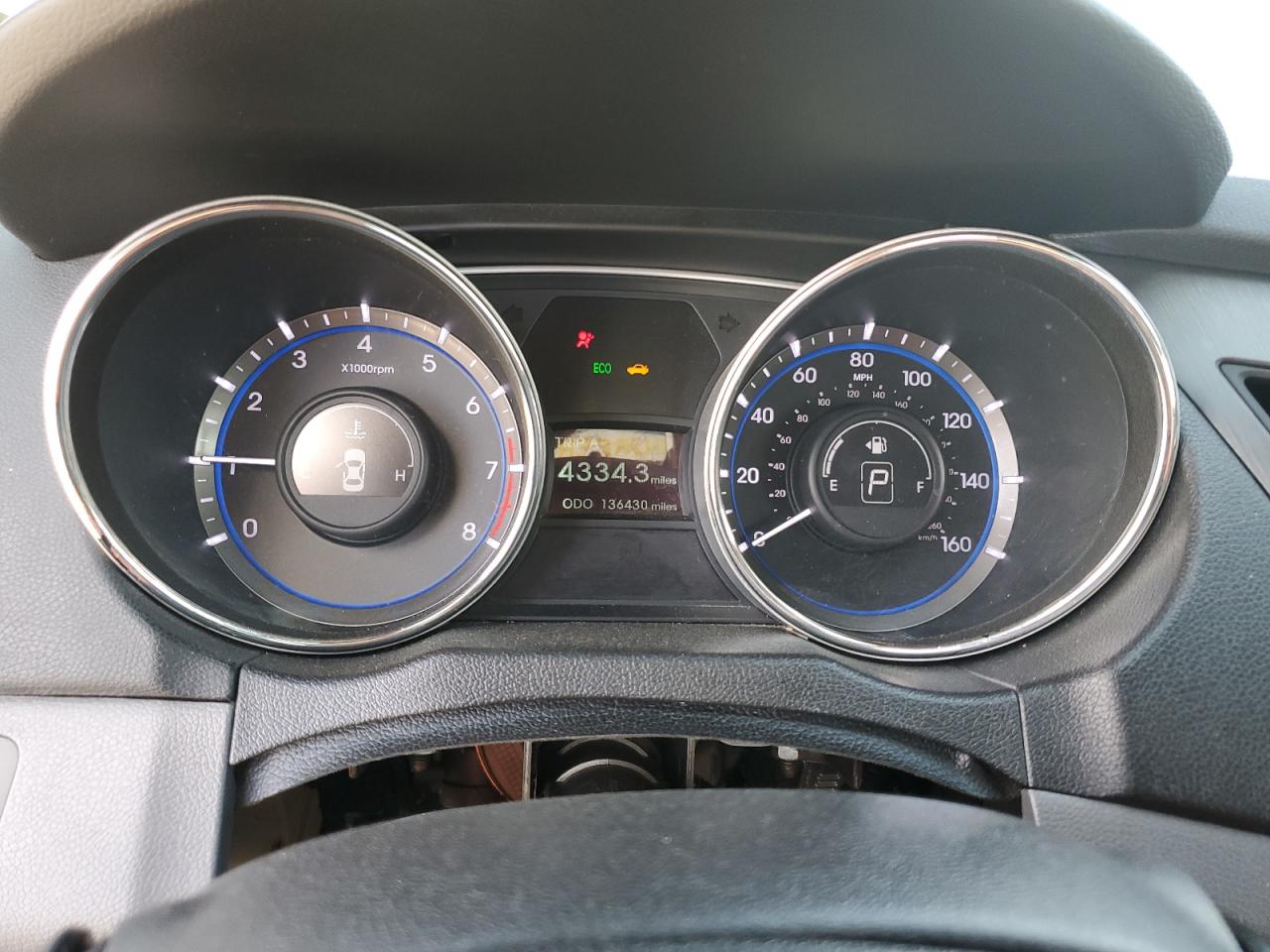 2014 Hyundai Sonata Gls VIN: 5NPEB4AC7EH845485 Lot: 85878155