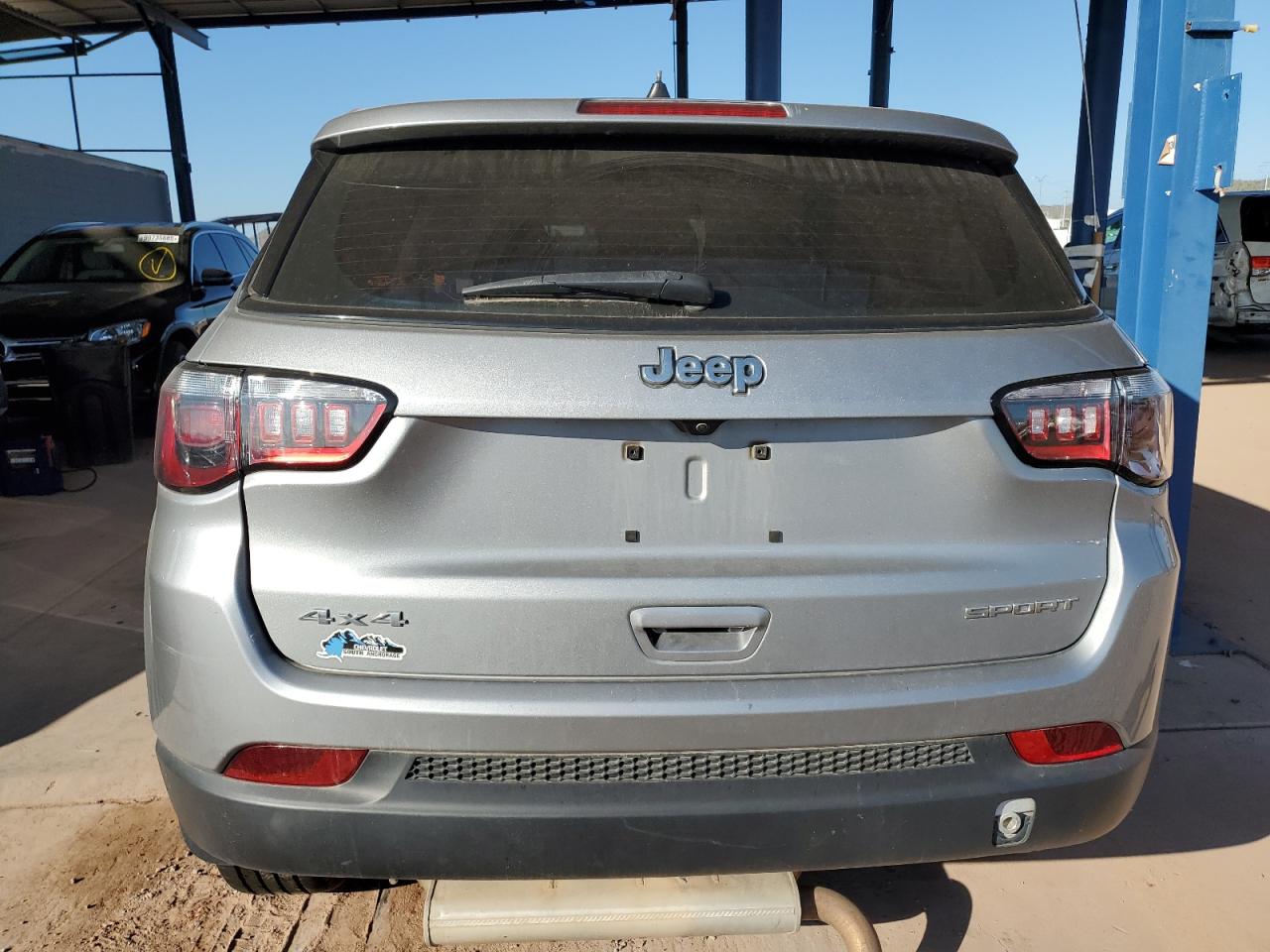 2021 Jeep Compass Sport VIN: 3C4NJDAB1MT566090 Lot: 90064385