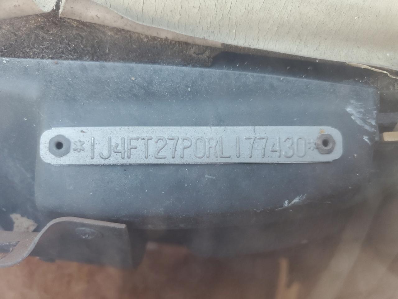 1994 Jeep Cherokee Se VIN: 1J4FT27P0RL177430 Lot: 89679505