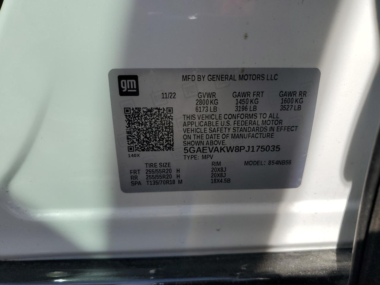 2023 Buick Enclave Essence VIN: 5GAEVAKW8PJ175035 Lot: 82305355