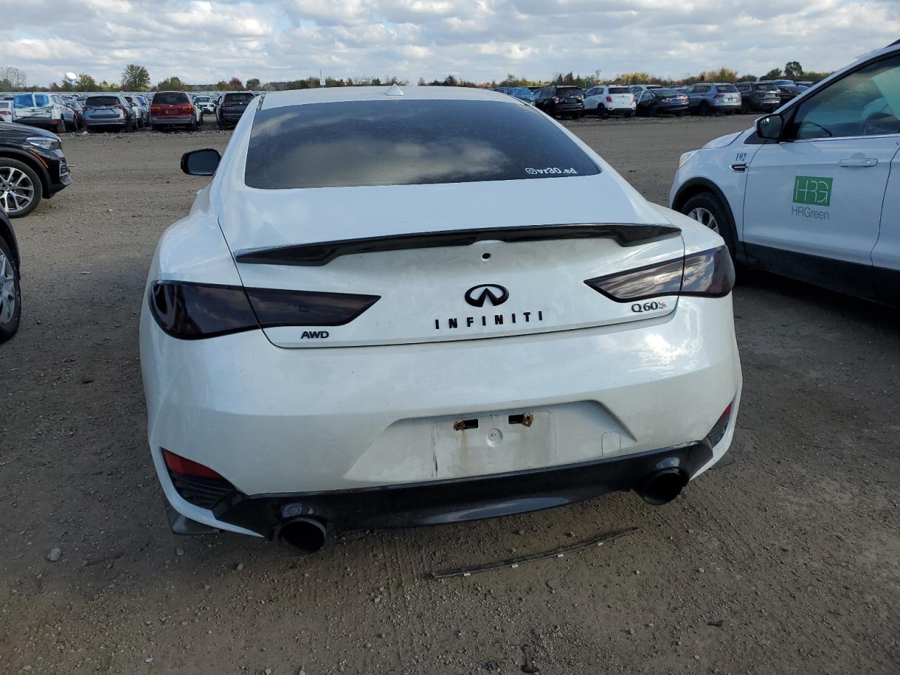 2017 Infiniti Q60 Red Sport 400 VIN: JN1FV7EL6HM700393 Lot: 90074785