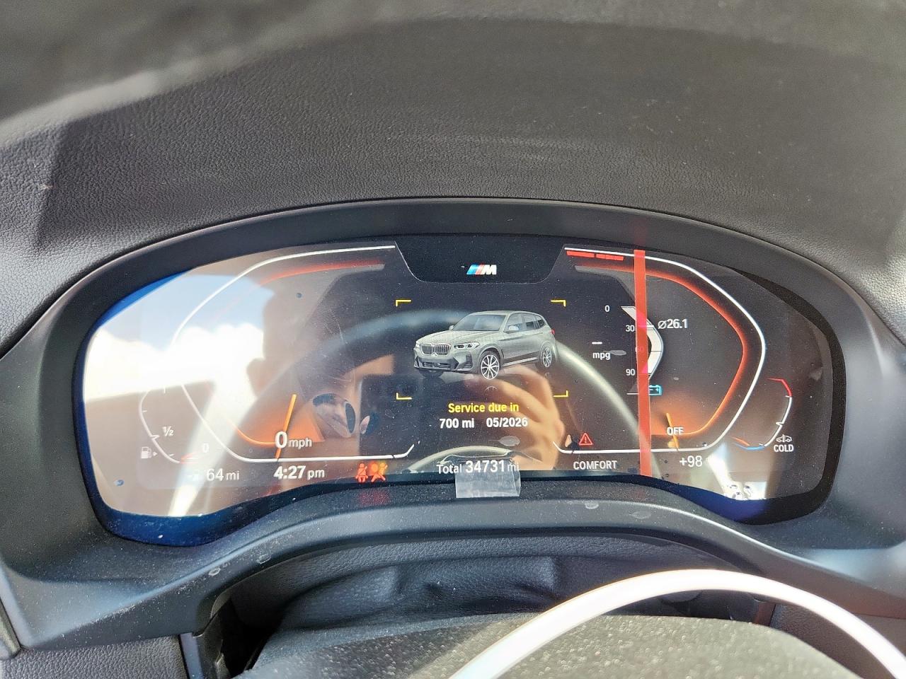 2024 BMW X3 Sdrive30I VIN: 5UX43DP00R9V36699 Lot: 82285785